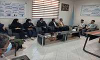 نشست کمیته بحران سیل شبکه بهداشت جاسک با حضور معاون دانشکده علوم پزشکی شرق هرمزگان 