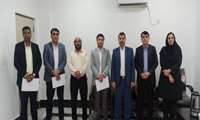 تقدیم اقلام اهدایی محکومان قضایی به بیمارستان و شبکه بهداشت جاسک