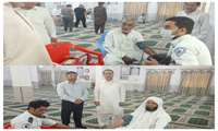 سلامت در کنار عبادت؛ حضور تیم‌های بهداشتی جاسک در محل نماز جمعه