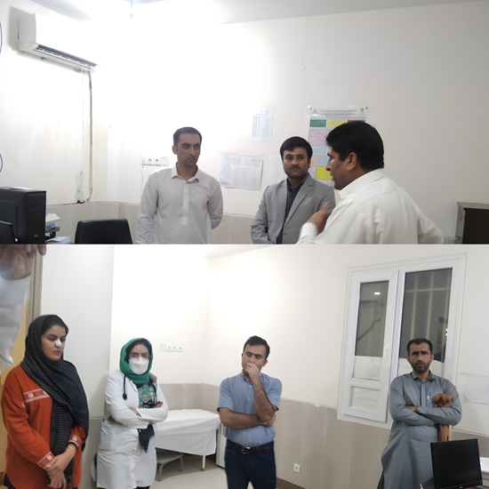 بازدید سرزده شبانه مدیر شبکه بهداشت از مراکز حوزه شرق 