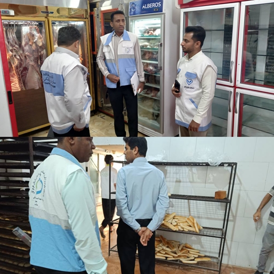 بازدید کارشناسان بهداشت محیط 