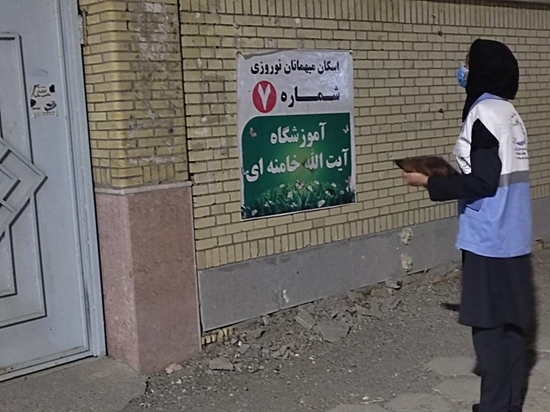 بازدید از محل اسکان مهمانان نوروزی با هدف ارتقاء و حفظ بهداشت و ایمنی مسافران 
