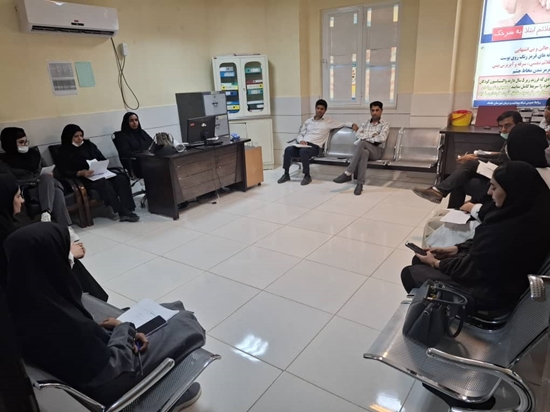 پایش مدیریتی مرکز و خانه بهداشت های تابعه روستای گوان شهرستان جاسک 